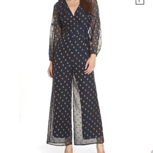 🚚Ali&Jay Cosmic Love metallic jumpsuit M